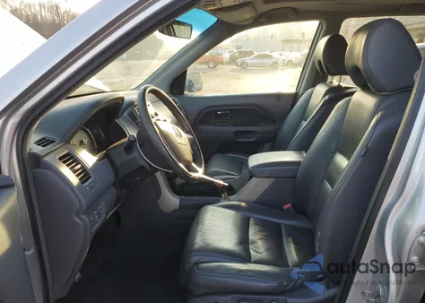 2007 Honda Pilot Exl z USA, uszkodzony, nr VIN 5FNYF185X7B017794